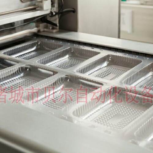 拉伸硬盒气调包装机 生鲜熟食气调包装 诸城贝尔鸭脖气调包装机