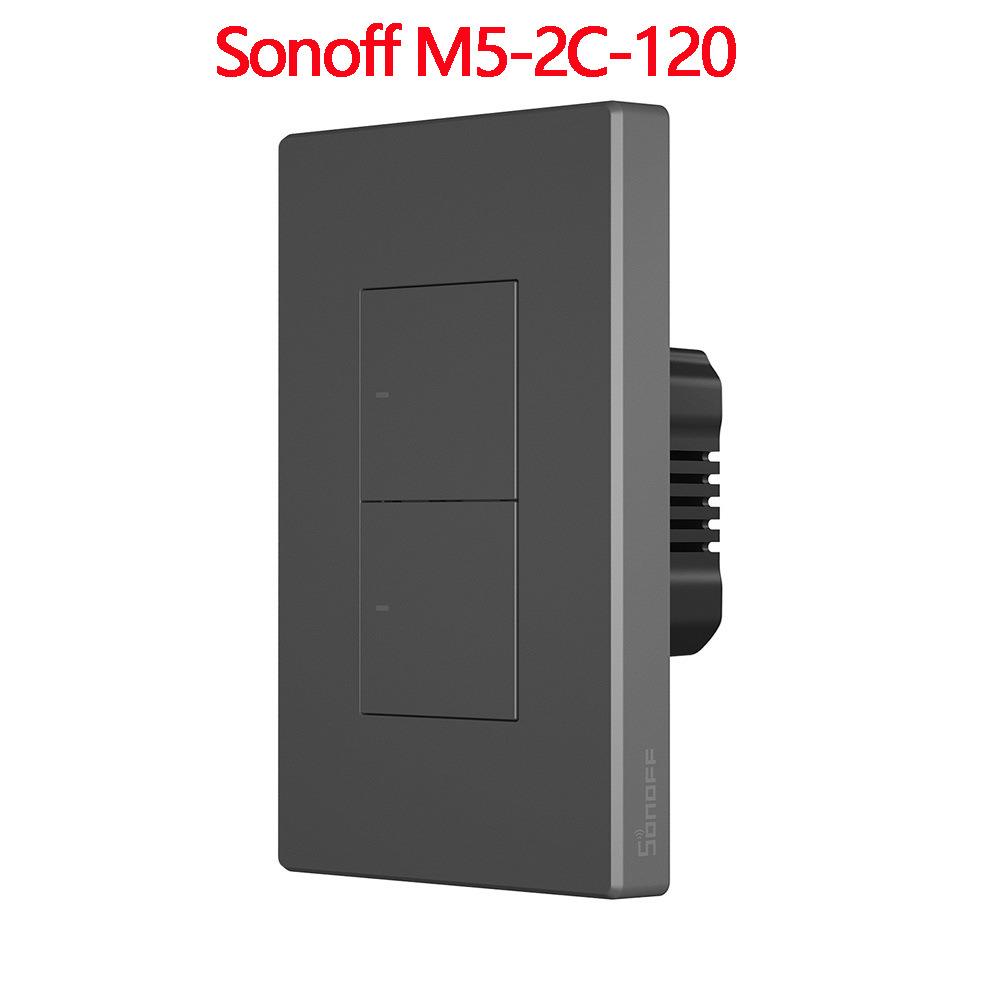 Sonoff M5 120 1C 2C 3C 美规Wifi智能按键开关智能家居情景开关图片