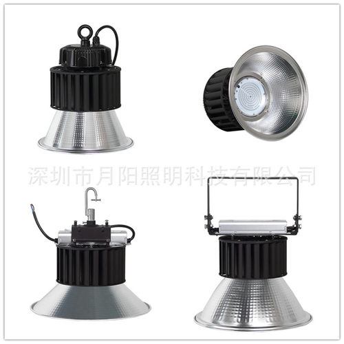 新款上市led工矿灯鳍片超薄200W工矿灯铝外壳UFO圆盘灯