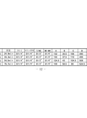 意大利RONZIO罗茨02ZAG08E034D全系齿轮泵液压马达选型参数