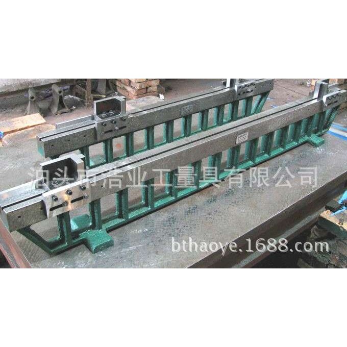 DING ZUO 桥尺 桥尺价格 1500mm 平尺 机床检验用桥型平尺 铸铁20