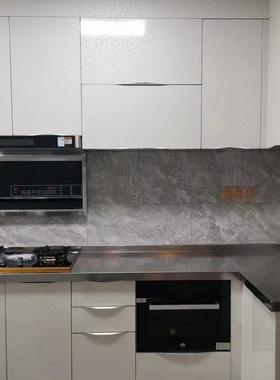 广东供应现代简约橱柜门板开放型钢化玻璃橱柜门板