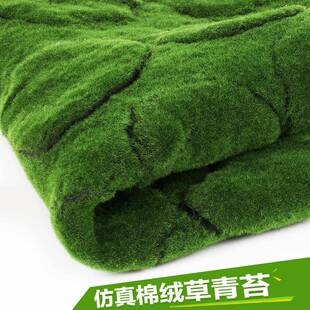 仿真青苔草皮苔藓草坪植物墙配材假草装饰商场墙面绿植