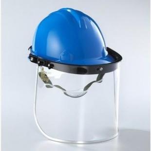 蓝鹰面屏FC48帽弓A2安全耐酸碱防护面罩防冲击防飞溅面屏活动面屏