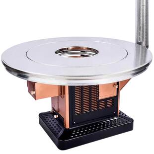 冬季家用烤火炉子新款无烟柴煤两用室内节能秋冬取暖环保回风炉子