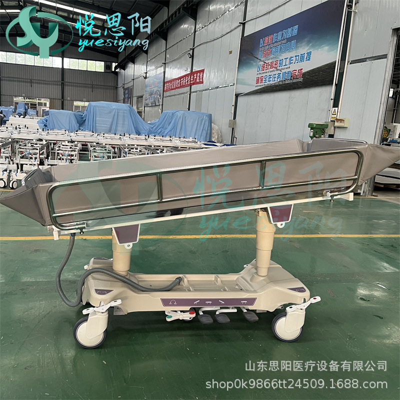 洗澡床推车沐浴床失能病人清洗床家用手摇可升降老人残疾人助浴床