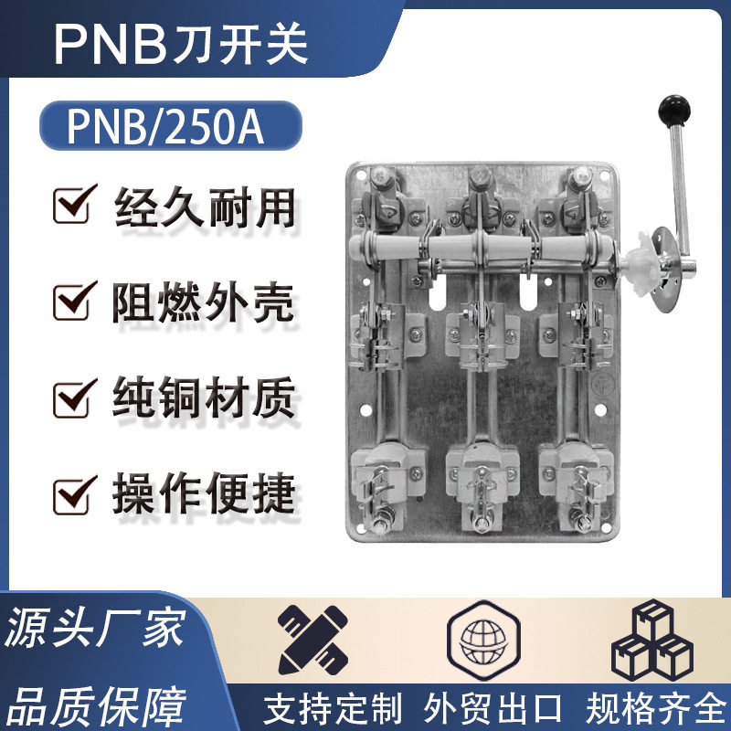乌克兰防误触式刀开关PNB250A刀开关