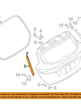 EJ7Z14B351AEJ7Z-14B351-A电动尾箱盖撑杆适用于进口福特林肯