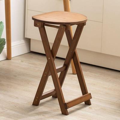 可折叠凳子高凳高脚凳便携式户外马扎小板凳家用实木折叠椅吧联严