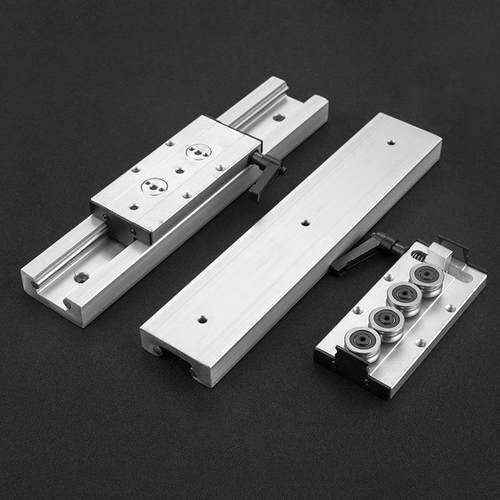双轴心直线导轨SGR15滑块SGB15内置滚轮锁紧高速全国销售