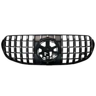 前格栅中网适用于奔驰GLE级W167低配后期非AMG保险杠GT中网2024