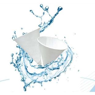 尖底卷边纸杯 4.5oZ 机场 锥形纸杯 5000只 圆锥形纸杯