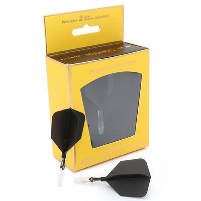 CUESOUL/Q獣ROSTT19飞镖尾翼双色镖叶耐用配件飞标一体尾巴标翼