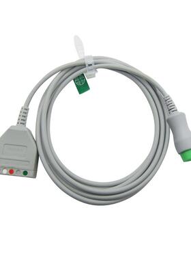 设备兼容迈瑞T5.IPM.IMEC.UMEC监护仪心电主电缆五导心电配件