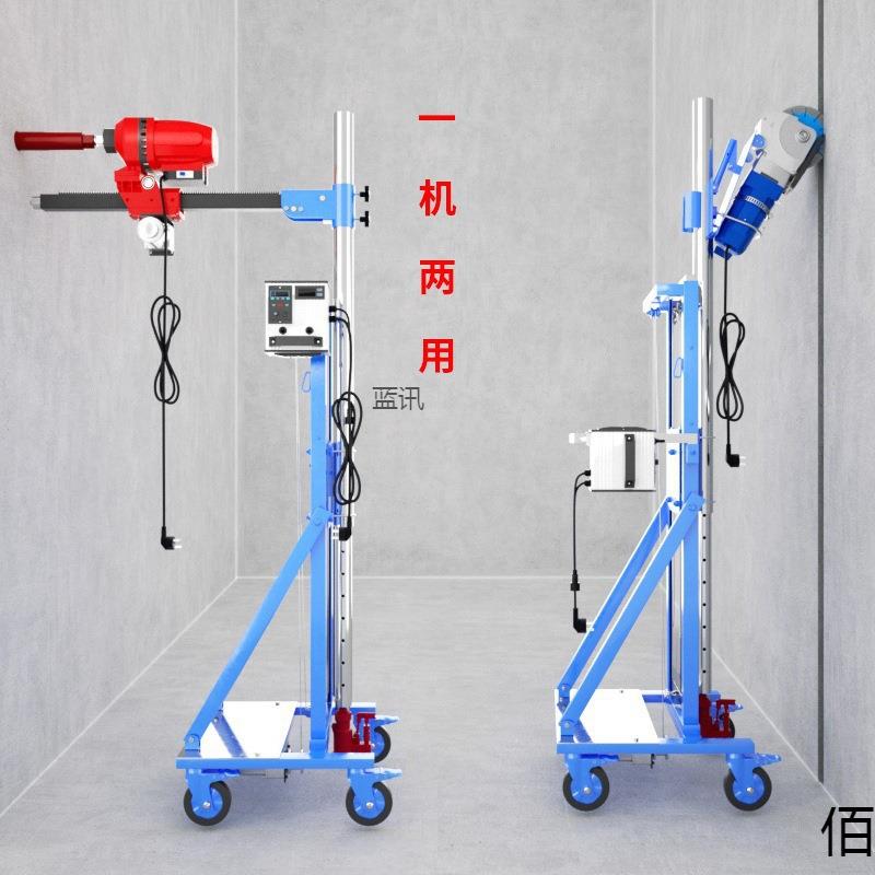 打洞机水电钻架子全自动开打孔机固定工程钻机伸缩深水水钻机支架