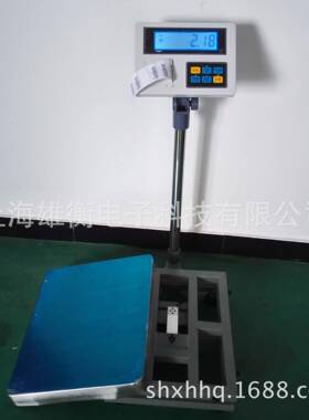 称重标签打印电子台秤200kg带热敏不干胶打印可编辑型号品名台秤