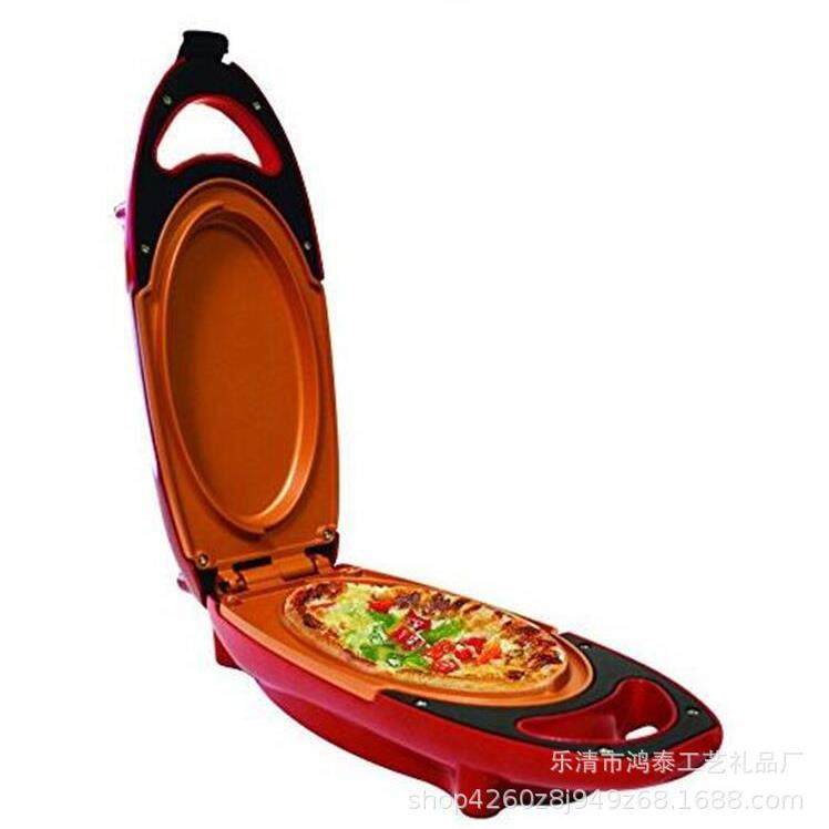 2018年新款现货披萨锅TV产品电动煎锅不粘锅牛排烧烤盘