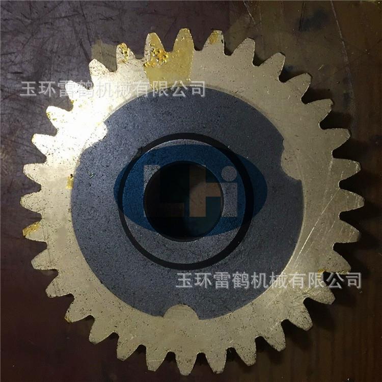 阿基米德大模数铸造蜗轮铜包铁蜗轮