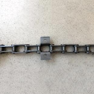 双节距C2060弯板链条工业输送链条带耳双节距链条双节距滚子链