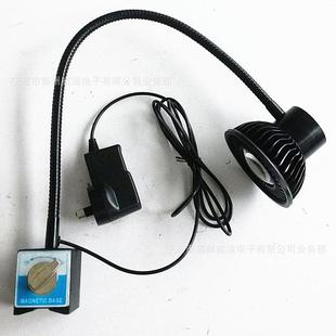 机床附件出口黑色软管机床照明灯，LED机床工作灯配件8W