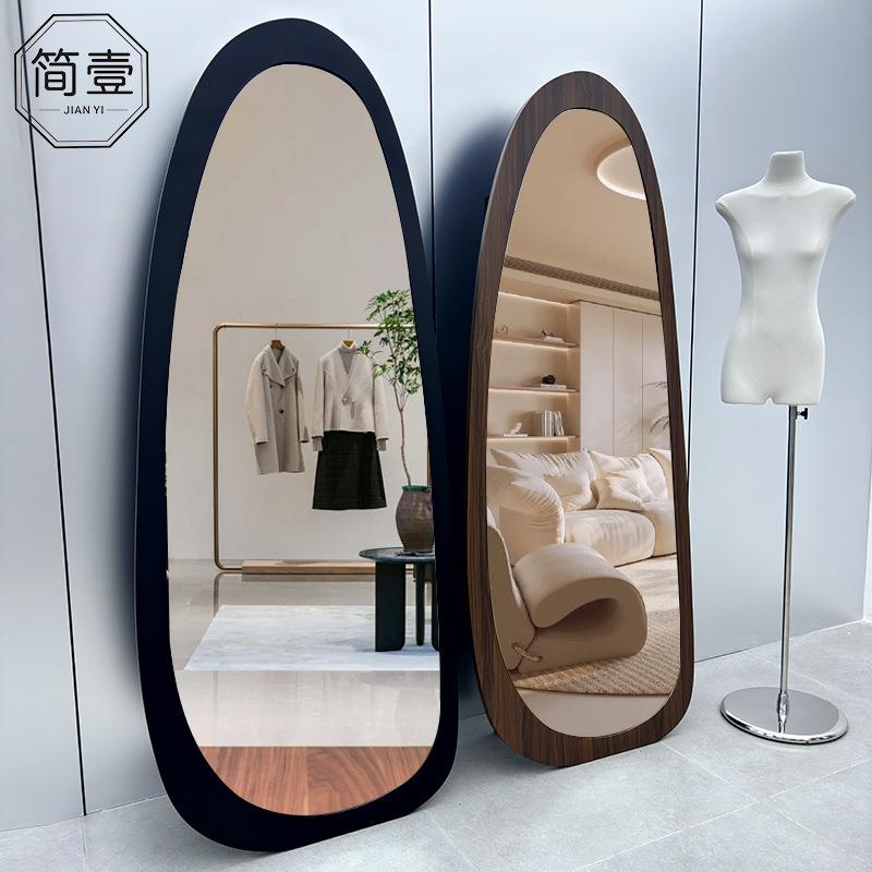 服装店全身试衣镜高端轻奢买手店落地穿衣镜超清美白显瘦支持调节