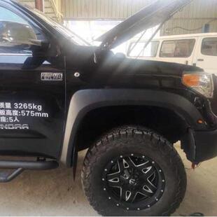 适用14-21年丰田坦途TUNDRA加宽轮眉苔原宽体叶子板包围轮弧带灯