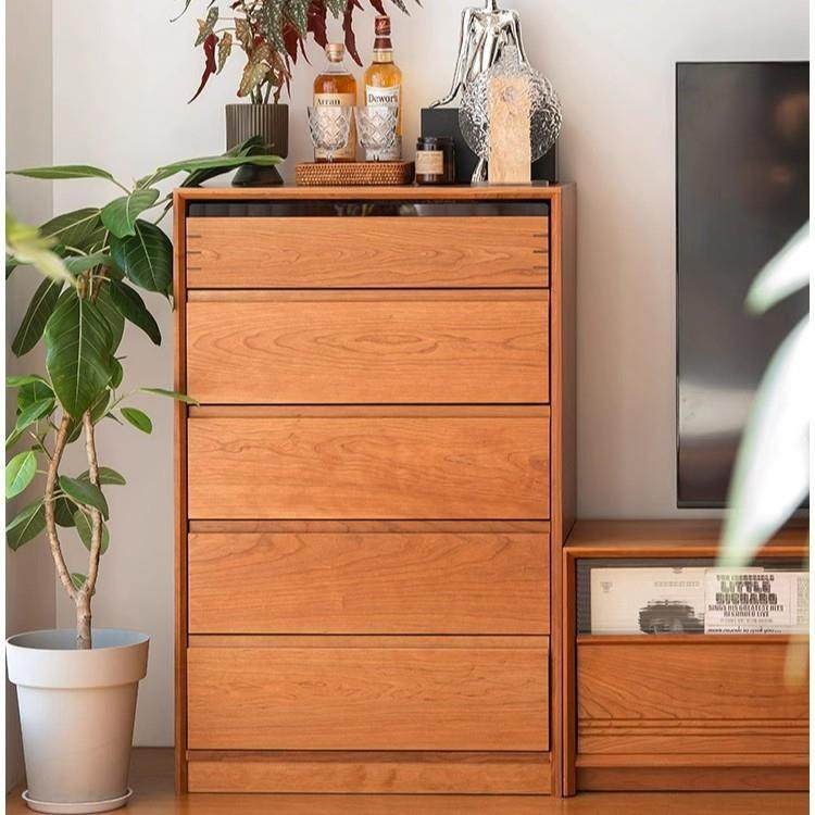 山川五斗柜北欧日式樱桃木全实木斗柜储物柜家用五斗收纳矮柜客厅,农用物资,其他肥料,淘宝优惠券,粉丝福利购,淘宝优惠卷