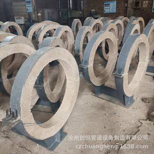 长输热网隔热保温导向管托隔热滑动管托蒸汽管道蛭石滑动支架