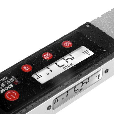 深达威(SNDWAY)SW-LR180水平尺双屏数显检测尺2米可折叠靠尺