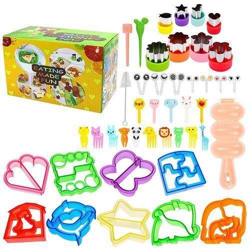 45件套三明治套装便当盒配件套装面包切割器动物水果叉,工业油品/胶粘/化学/实验室用品,其他实验室设备,淘宝优惠券,粉丝福利购,淘宝优惠卷