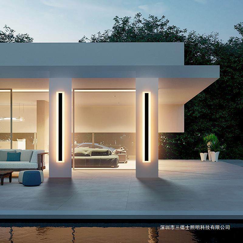 LED户外壁灯防水线条灯别墅围墙庭院灯室外阳台外墙门前长条壁灯,农用物资,其他肥料,淘宝优惠券,粉丝福利购,淘宝优惠卷