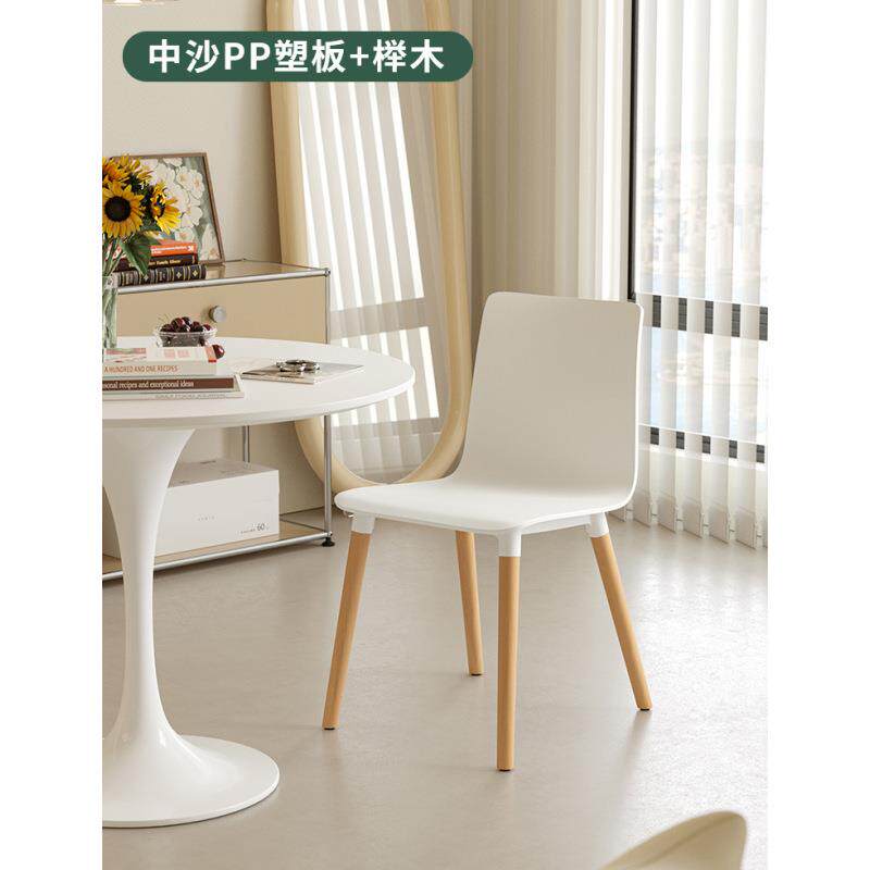 北欧餐椅设计师简约办公洽谈椅现代简约餐厅网红创意家用靠背椅子