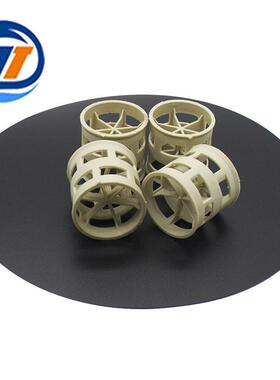 PPH鲍尔环直径25mm50mm塑料填料聚丙烯塑料鲍尔环