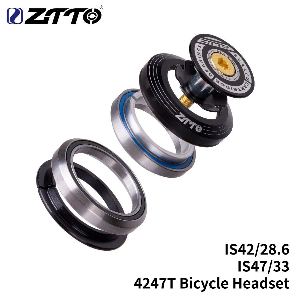 ZTTO4247T公路自行车碗组42mm47mm锥形管叉IS42IS47培林腕组