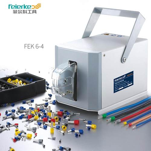 Feierke菲尔科FEK6-4四边管形端子专用气动式端子压线机现货包邮