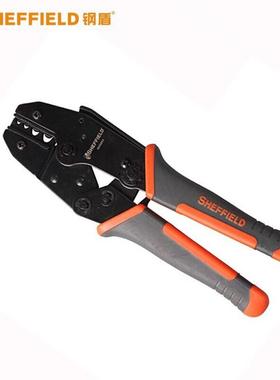 钢盾SHEFFIELD S035024压线钳裸端子压接钳1.5-10m㎡插簧钳接线钳