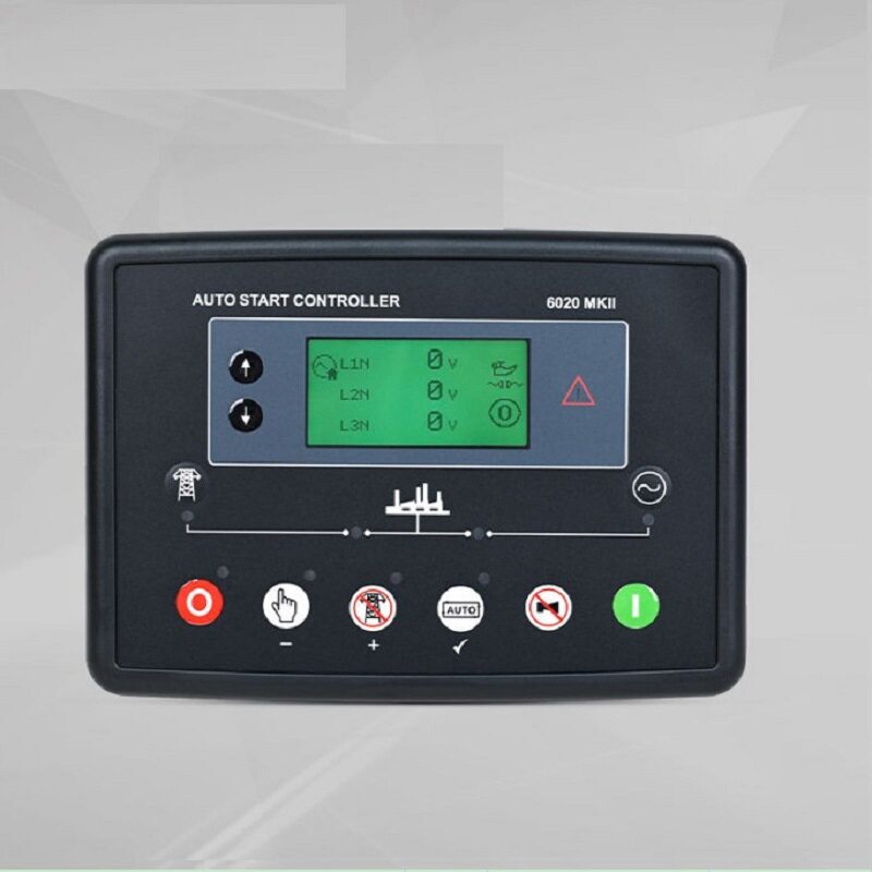 柴油发电机自启动控制器DSE6020MKII发电机控制面板液晶显示屏