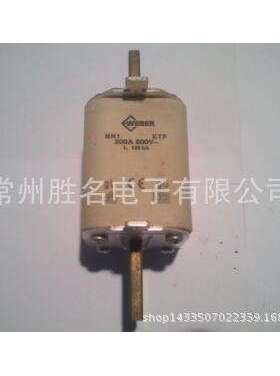 品质 WEBER 熔断器 NH1 gL gG 200A 500V 120KA CE 保险丝管体