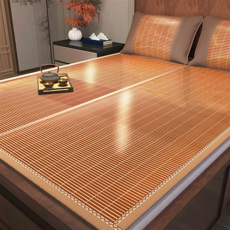 夏天凉席竹席双面草席冬夏两用夏季冰丝藤席子床垫学生宿舍床单人