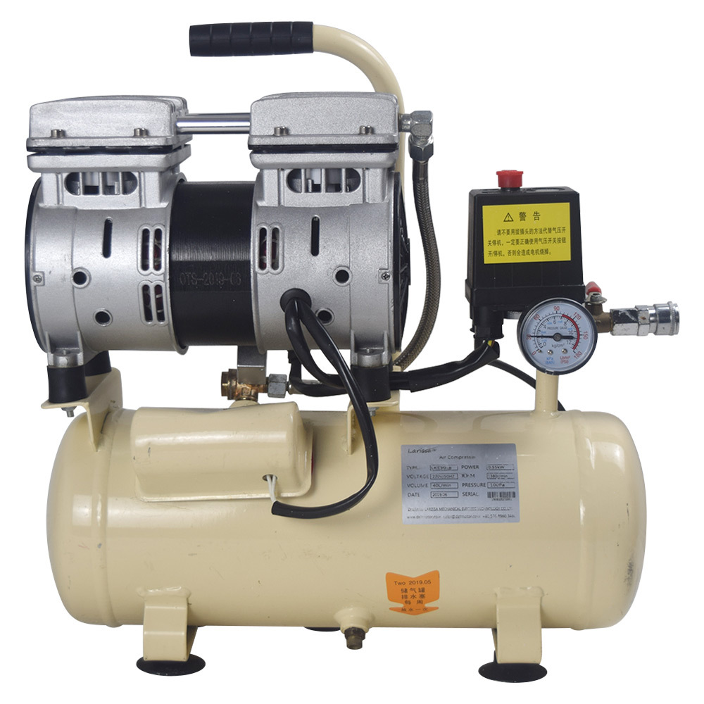 供应无油空压机小型气泵家用便携空气压缩机充气泵喷涂220V