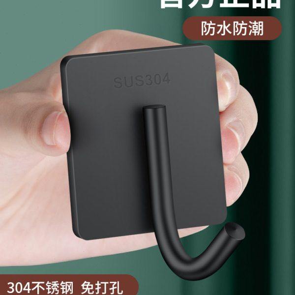 不锈钢粘钩免打孔挂钩强力粘胶墙壁墙面承重厨房卫生间浴室挂衣钩,家装主材,挂钩/挂衣钩,淘宝优惠券,粉丝福利购,淘宝优惠卷