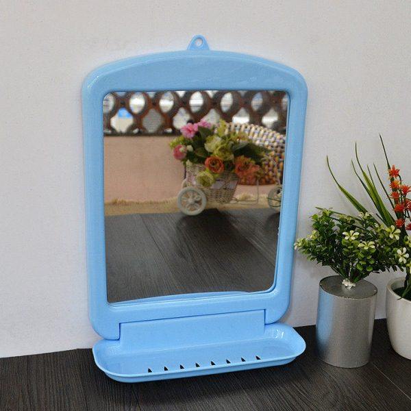 大号加厚塑料方形化妆镜墙面壁挂镜浴室挂镜卫生间挂式梳妆镜子