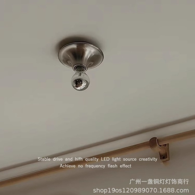 Teti 极简中古北欧设计师门头玄关灯客厅卧室书房入户玻璃小壁灯