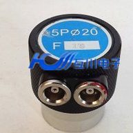 现货！超声波双晶直探头频率5P 14 焦距F10金属探伤探头超声波