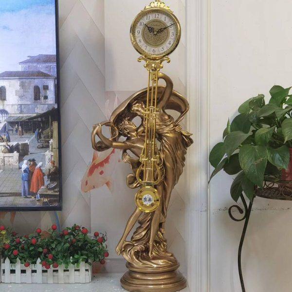 欧式客厅座钟台式落地钟古典静音立钟家用座钟时钟桌面艺术大摆钟,家居饰品,立钟/落地钟,淘宝优惠券,粉丝福利购,淘宝优惠卷