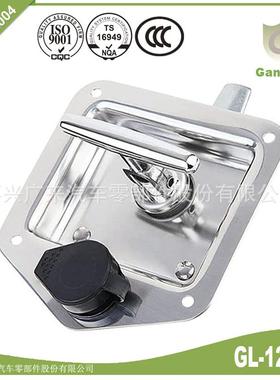 GL-12114工具箱T型锁具304不锈钢材质特种设备机械锁房车箱锁