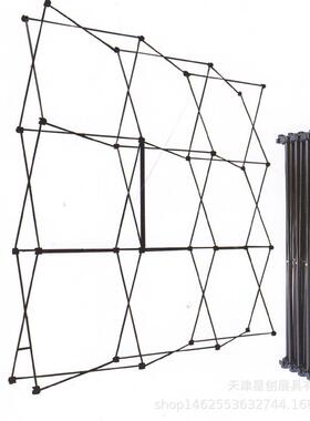 铝合金拉网|加强铁拉网|展板背景架|广告屏风||直销|喷绘|