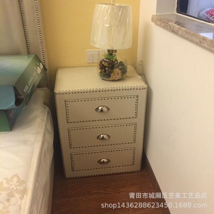 简易欧式卧室床头柜个性现代多功能储物柜小柜子床边柜