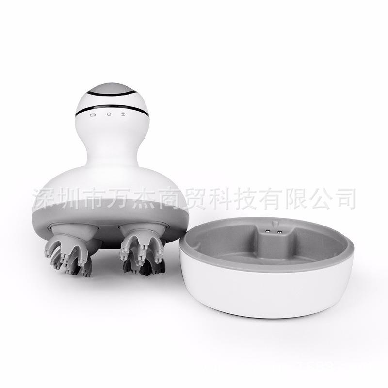 桀派头部按摩器电动家用自动揉捏神器按摩头皮疼的八爪头疗按摩仪