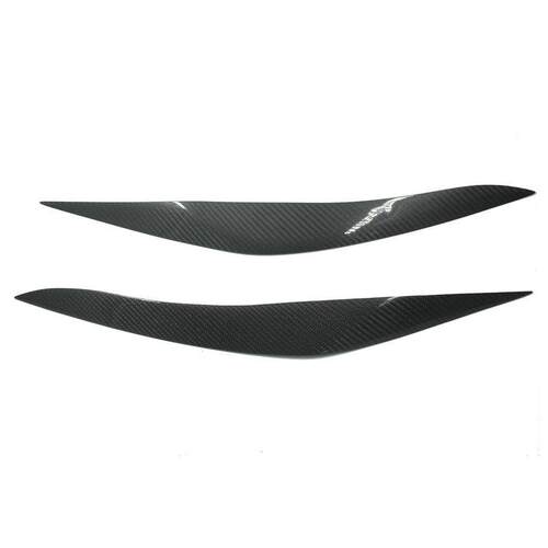 适用于宝马F10碳纤灯眉宝马F10/F18/523/525/530碳纤改装专用灯眉